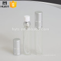 Tubo de vidro barato do perfume por atacado de 12ml / 15ml / 20ml com o tampão de alumínio da tira